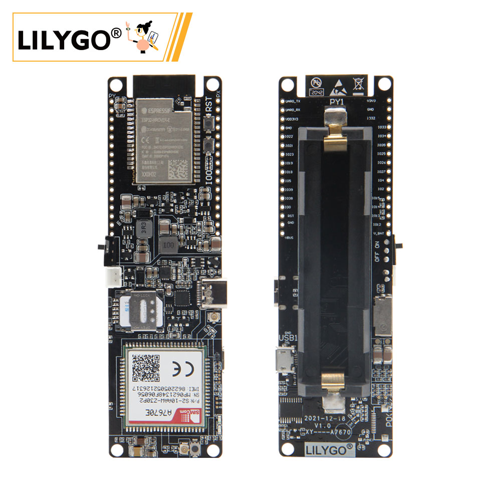 4G Lte Router Sim - LILYGO® TTGO T-A7670G/E/SA R2 4G pokładzie