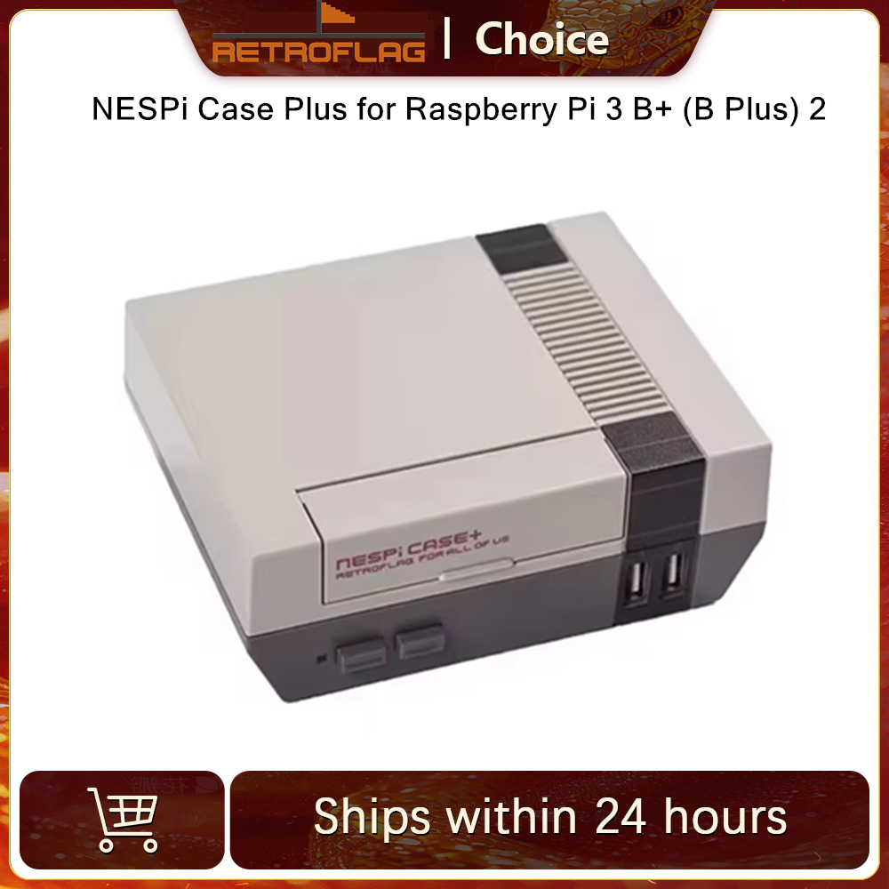 Raspberry Pi Keyboard - Obudowa Retroflag NESPi Case Plus z