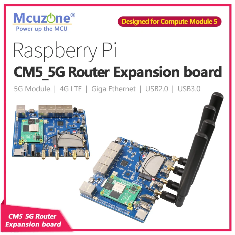 Raspberry Pi Keyboard - Płytka rozszerzeń routera Raspberry Pi CM5_5G,