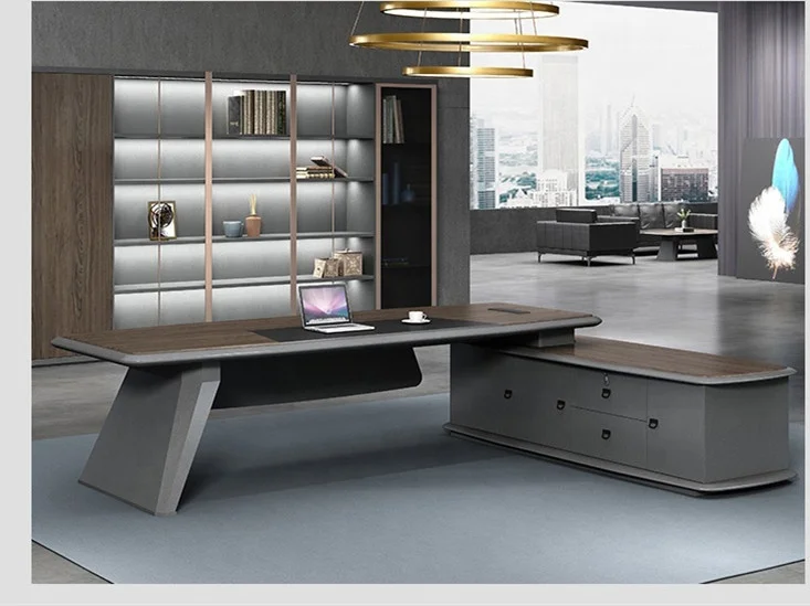 Office Tech Design - Luksusowe biurko wykonane z zaawansowanych technologicznie