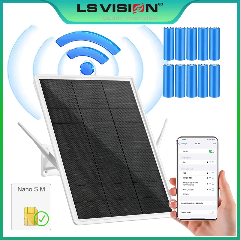 LS VISION Solarny Router Modem – 4G Lte Router Sim recenzja i cena