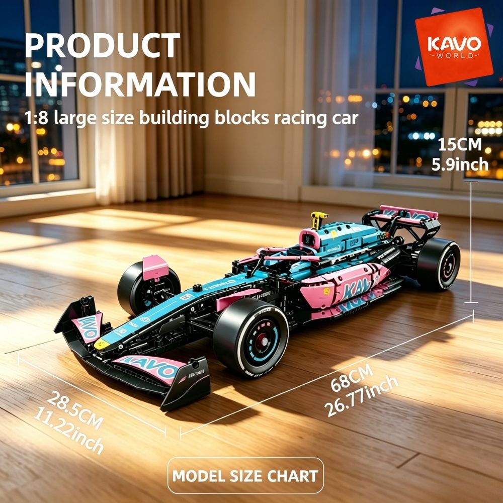 KAVOWORLD 1:8 Różowo-niebieski – Office Tech Products recenzja i cena